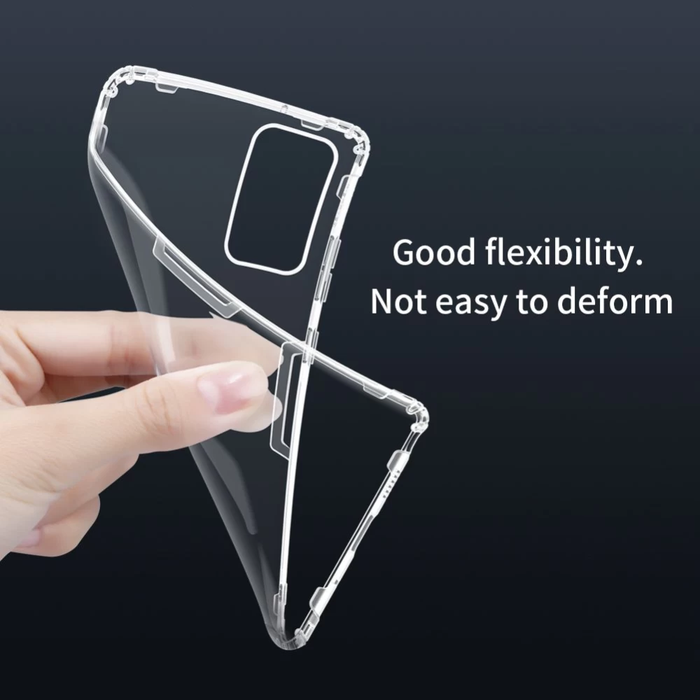 Samsung Galaxy Note 20 dėklas skaidrus pilkas Nillkin TPU