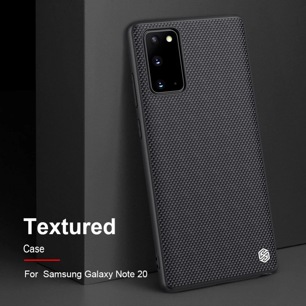 Samsung Galaxy Note 20 dėklas Juoda Nillkin Textured 