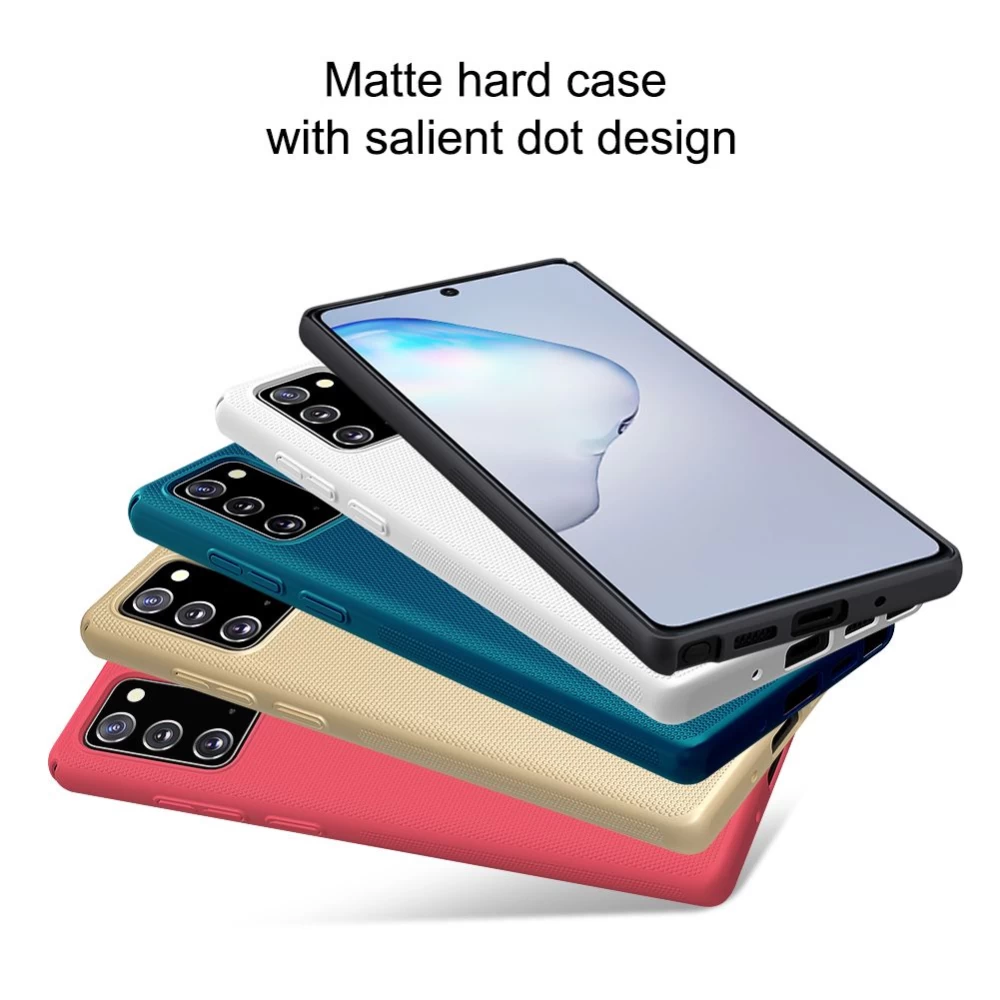 Samsung Galaxy Note 20 dėklas Juoda Nillkin Super Frosted Shield