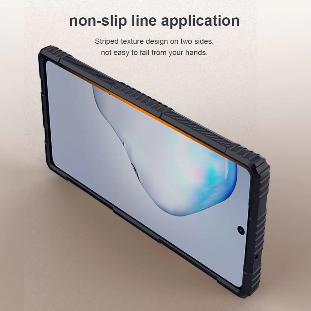 Samsung Galaxy Note 20 dėklas Juoda Nillkin Tactics 