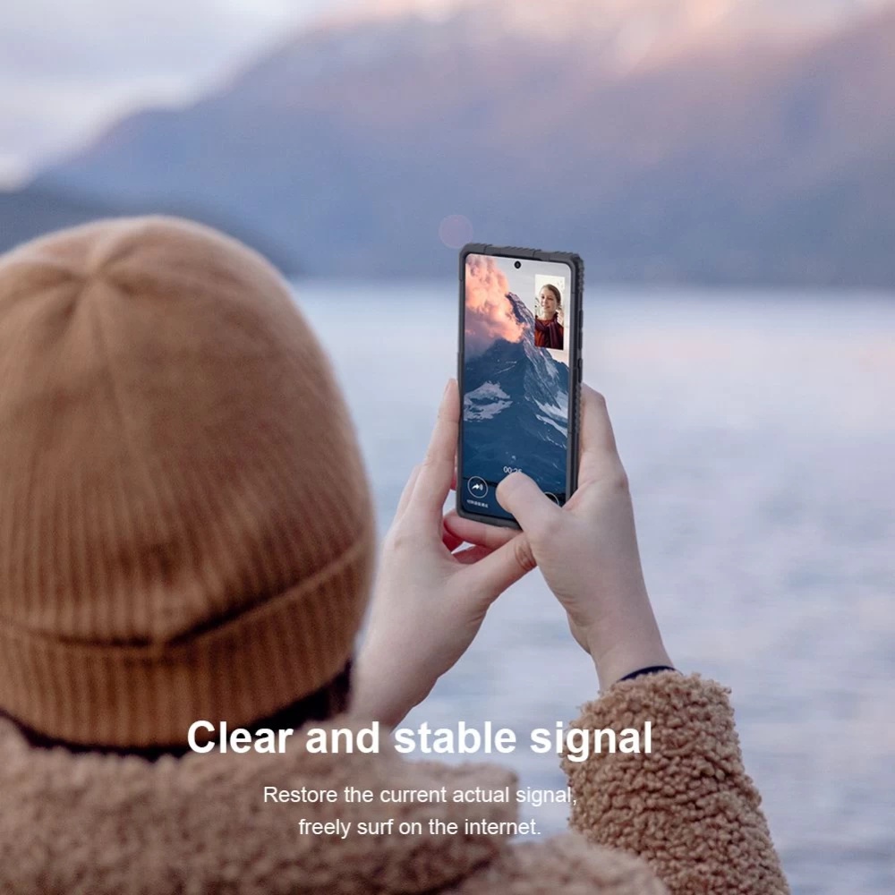 Samsung Galaxy Note 20 dėklas Juoda Nillkin Tactics 
