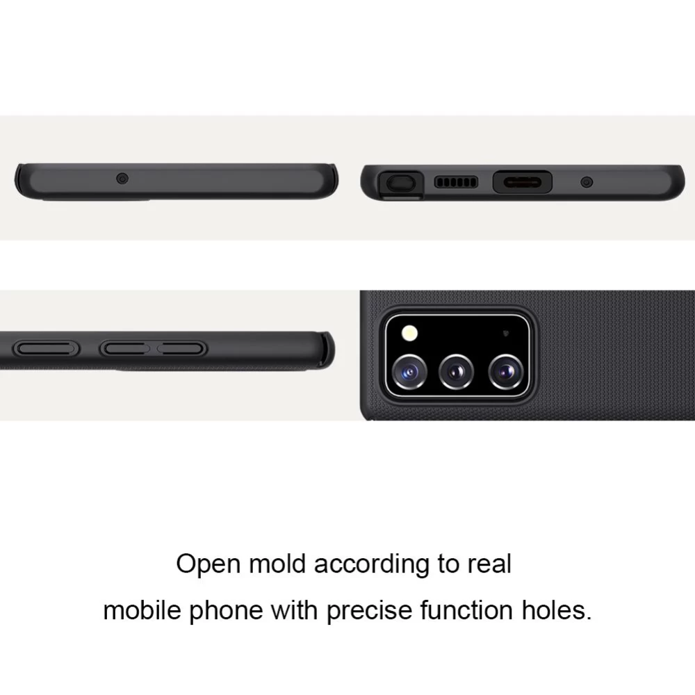 Samsung Galaxy Note 20 vāciņš sarkans Nillkin Super Frosted Shield