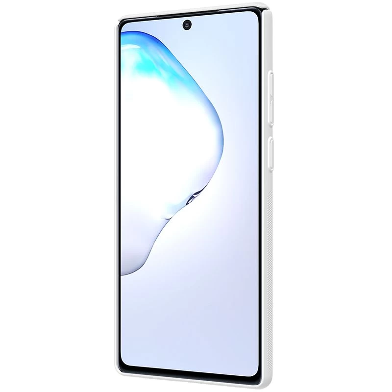 Samsung Galaxy Note 20 dėklas baltas Nillkin Super Frosted Shield