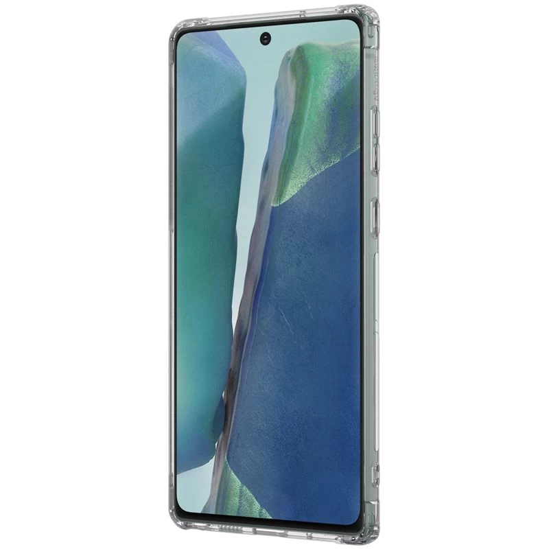 Samsung Galaxy Note 20 dėklas skaidrus pilkas Nillkin TPU