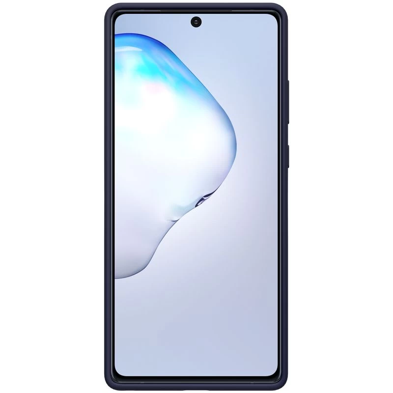 Samsung Galaxy Note 20 dėklas mėlyna Nillkin Flex Pure