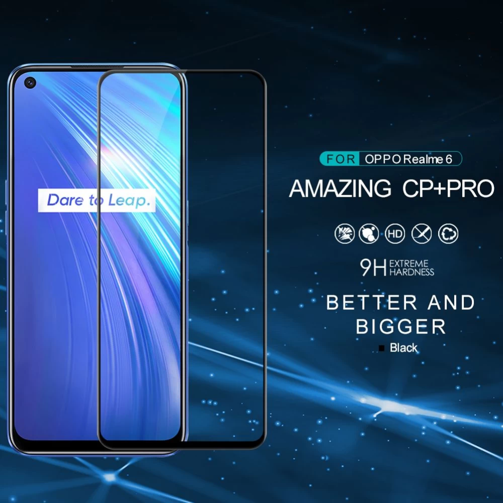 Oppo Realme 6 защитное стекло  Nillkin CP+PRO Tempered Glass OPPO