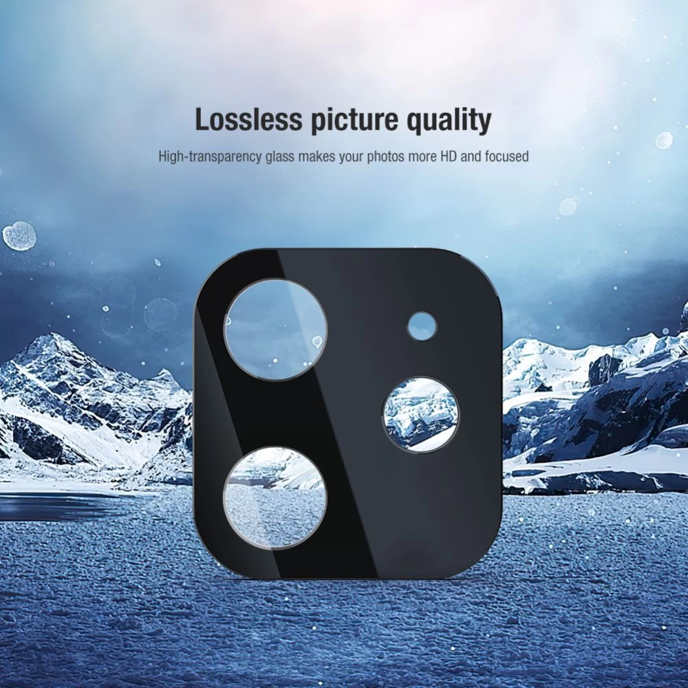 Apple iPhone 12 Mini kaitseklaas  Nillkin 2-in-1 HD Full Screen/Camera Tempered Glass