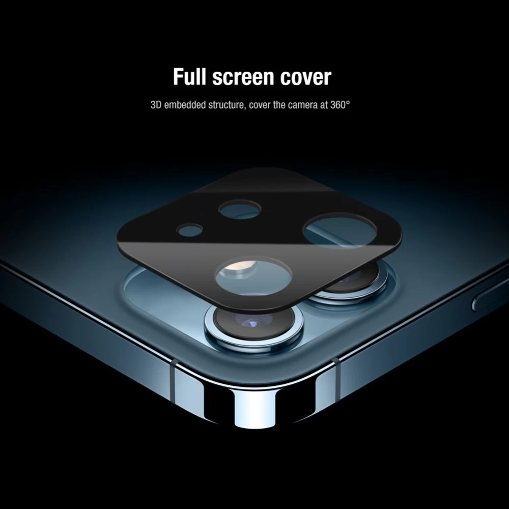 Apple iPhone 12 Mini kaitseklaas  Nillkin 2-in-1 HD Full Screen/Camera Tempered Glass