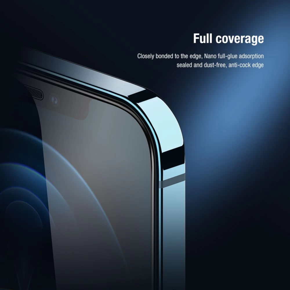 Apple iPhone 12 Mini kaitseklaas  Nillkin 2-in-1 HD Full Screen/Camera Tempered Glass