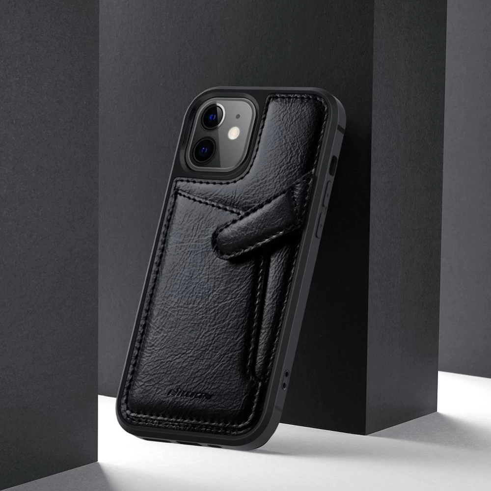 Apple iPhone 12 Mini skal brun Nillkin Aoge Leather