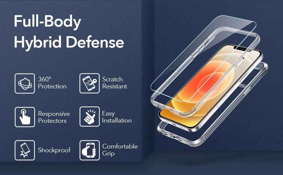 Apple iPhone 12 Mini ümbris läbipaistev ESR Alliance