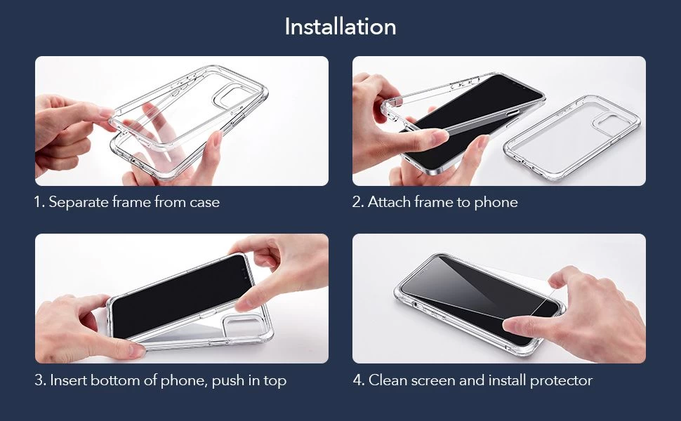 Apple iPhone 12 Mini ümbris läbipaistev ESR Alliance