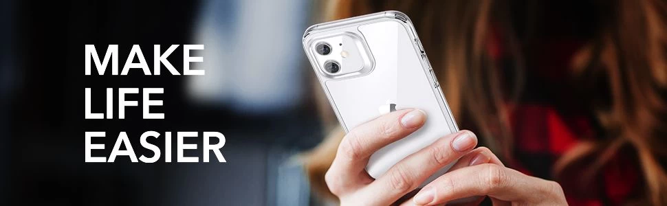 Apple iPhone 12 Mini skal transparent ESR Ice Shield