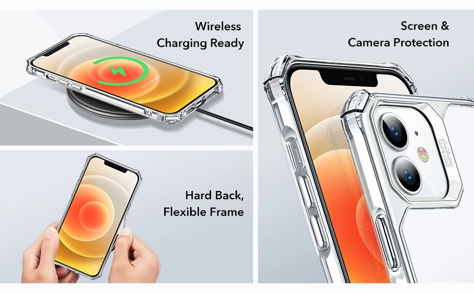 Apple iPhone 12 Mini skal transparent ESR Air Armor