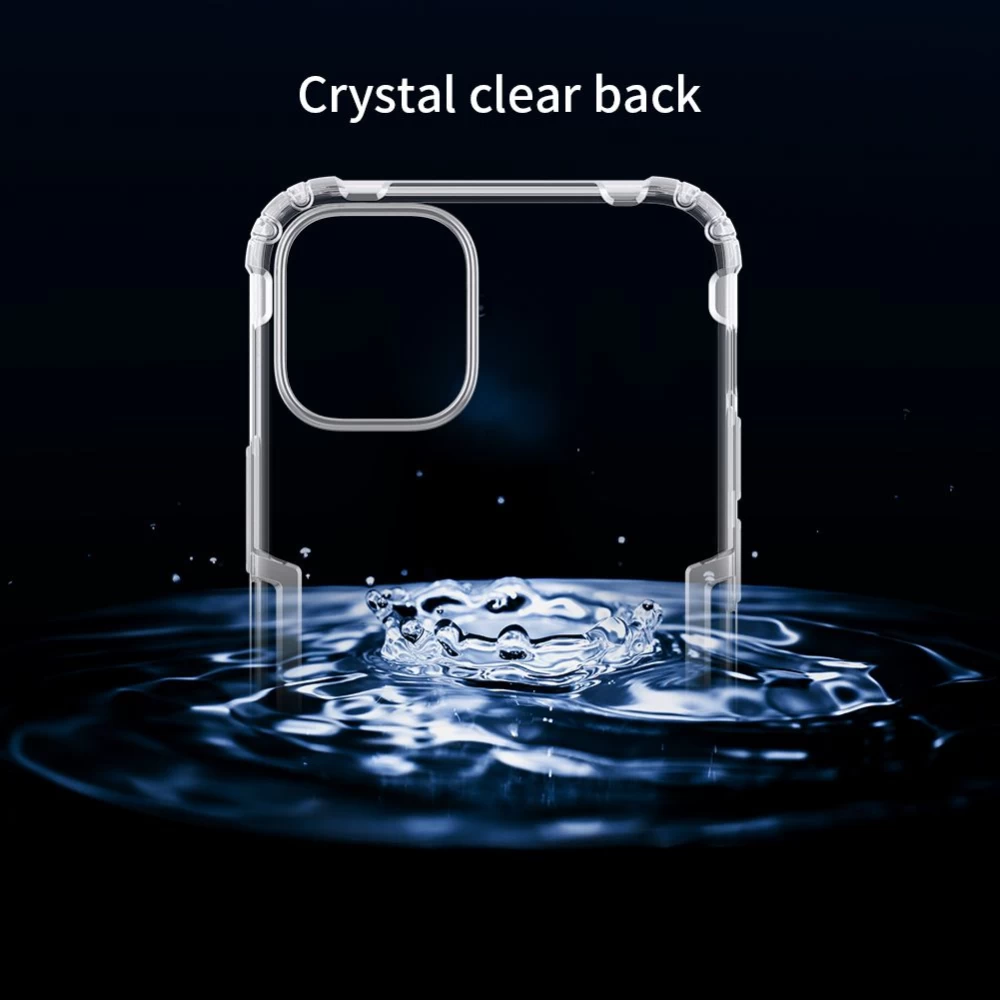 Apple iPhone 12 Mini suojakuori läpikuultava harmaa Nillkin TPU