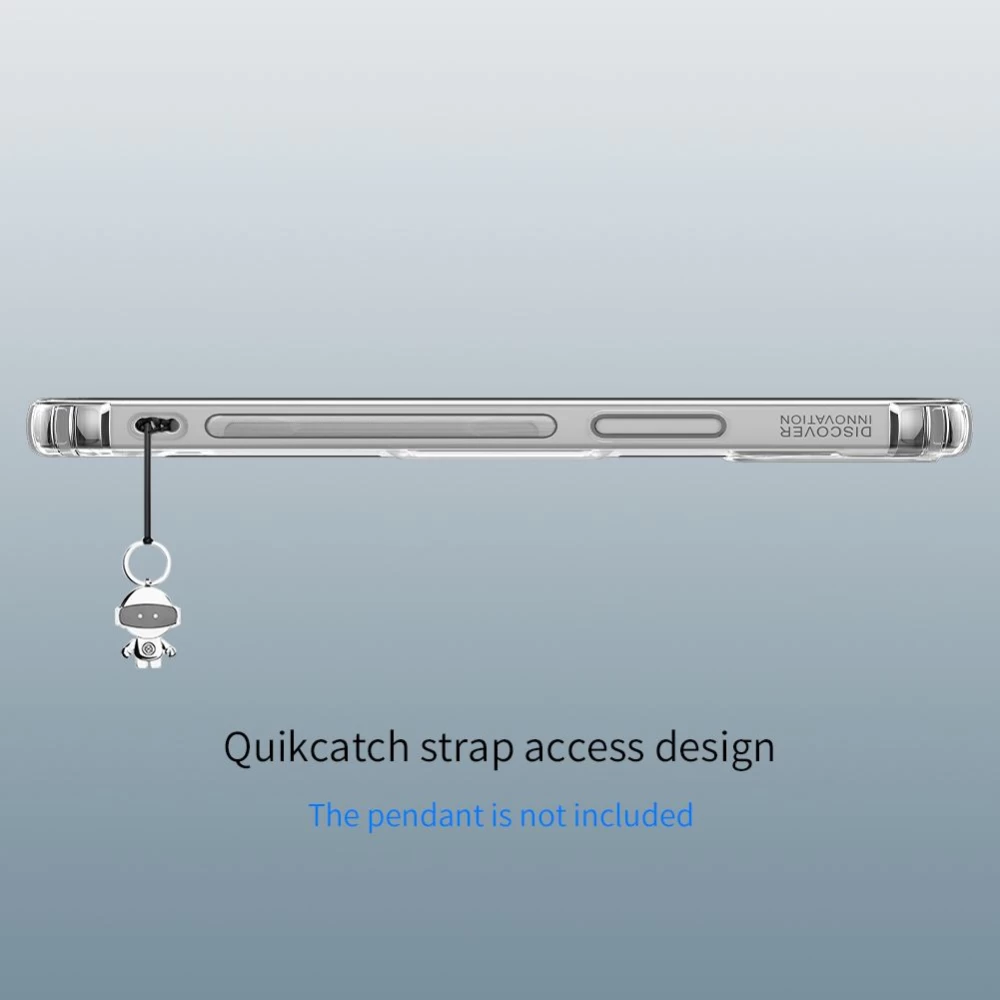 Apple iPhone 12 Mini skal genomskinlig blå Nillkin TPU