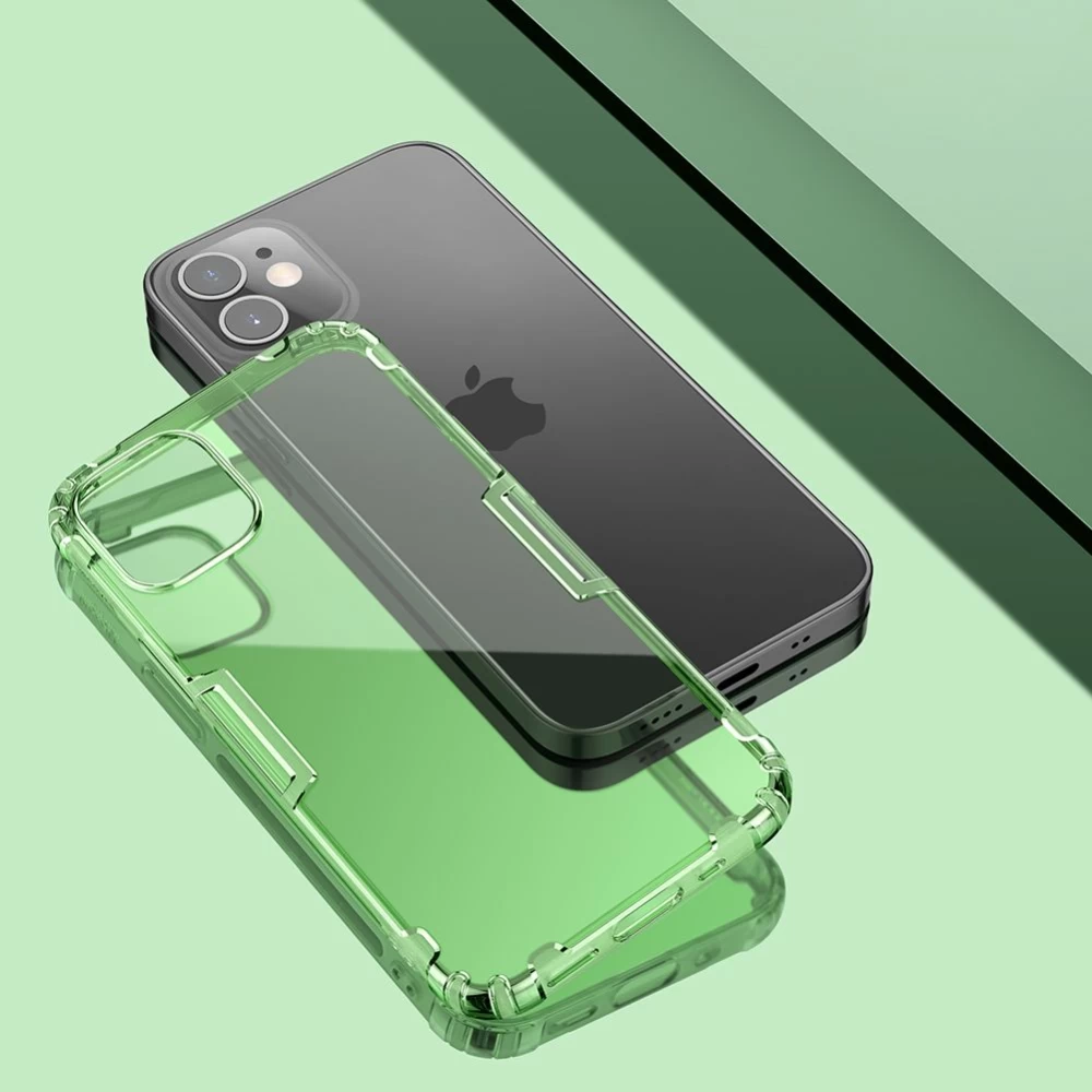Apple iPhone 12 Mini skal genomskinlig blå Nillkin TPU