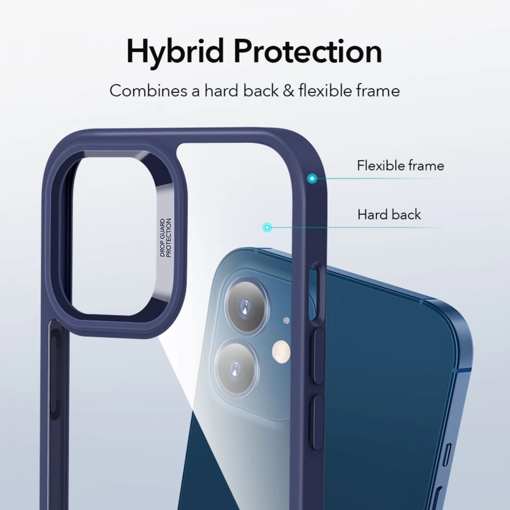 Apple iPhone 12 Mini case translucent blue ESR Classic Hybrid
