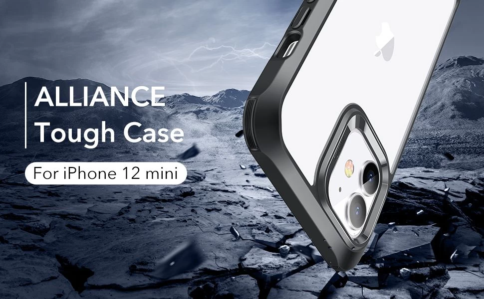 Apple iPhone 12 Mini suojakuori musta ESR Alliance