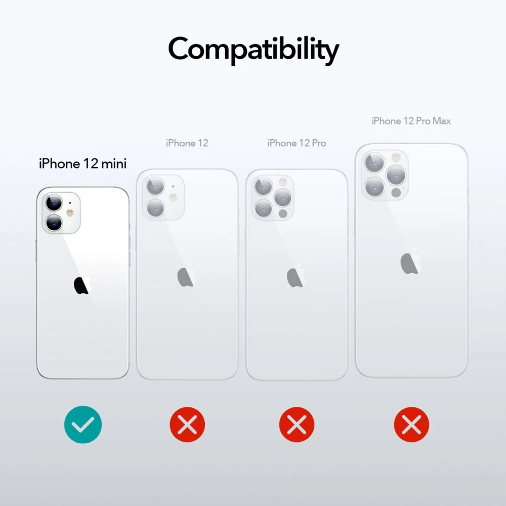 Apple iPhone 12 Mini suojakuori musta ESR Alliance