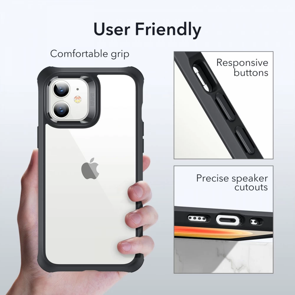 Apple iPhone 12 Mini suojakuori musta ESR Alliance