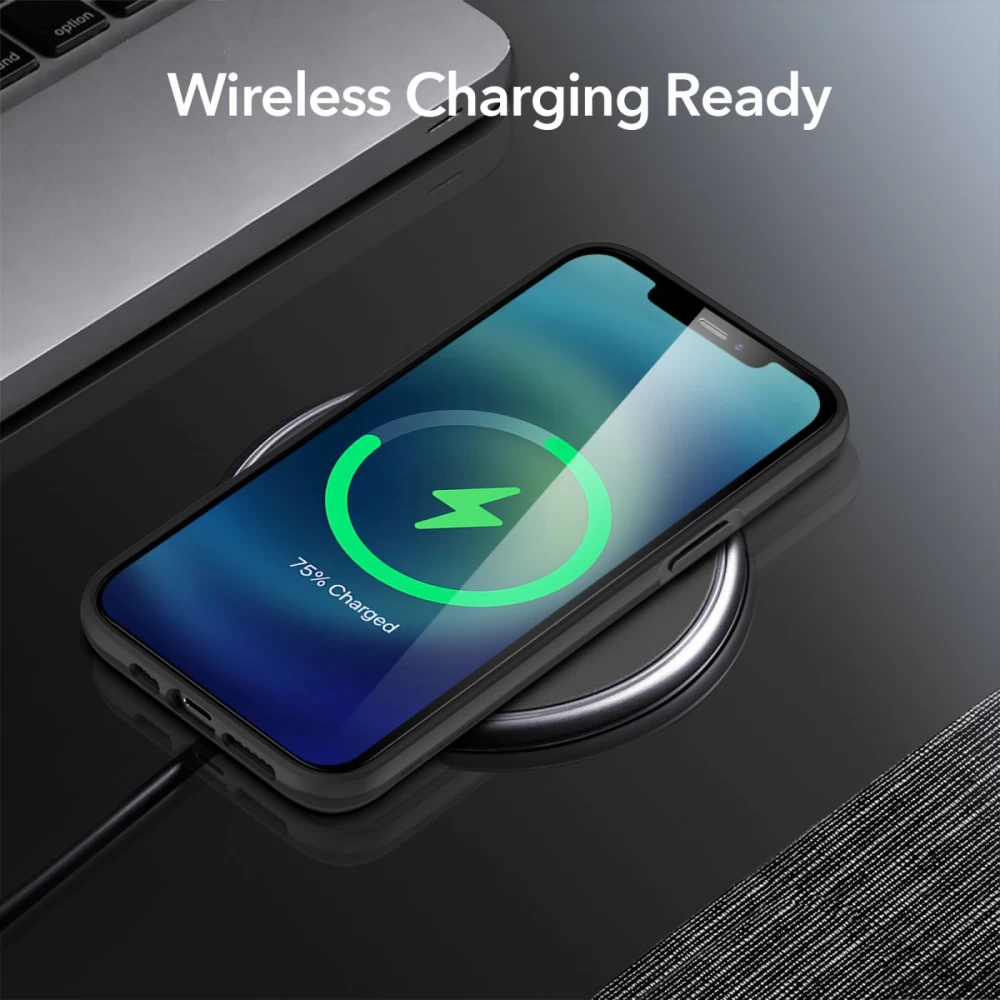 Apple iPhone 12 Mini suojakuori musta ESR Ice Shield