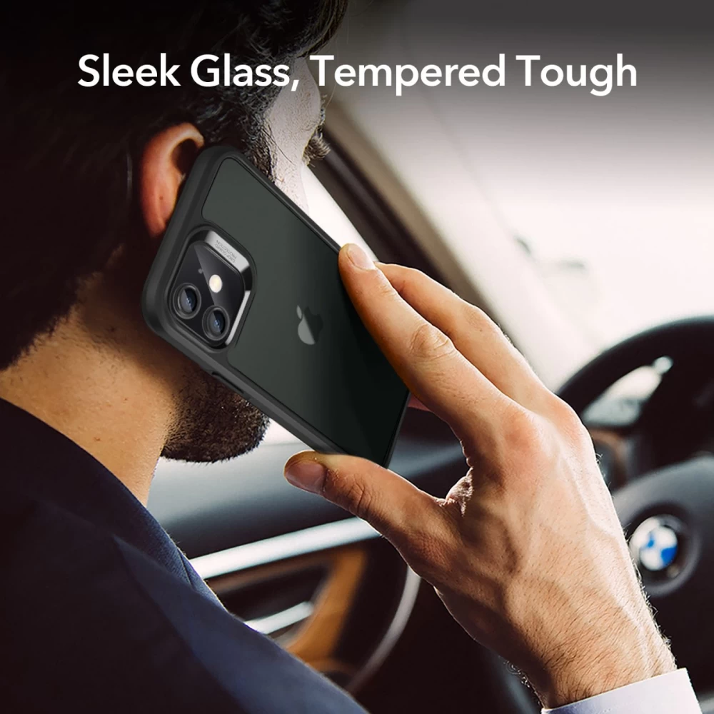 Apple iPhone 12 Mini suojakuori musta ESR Ice Shield