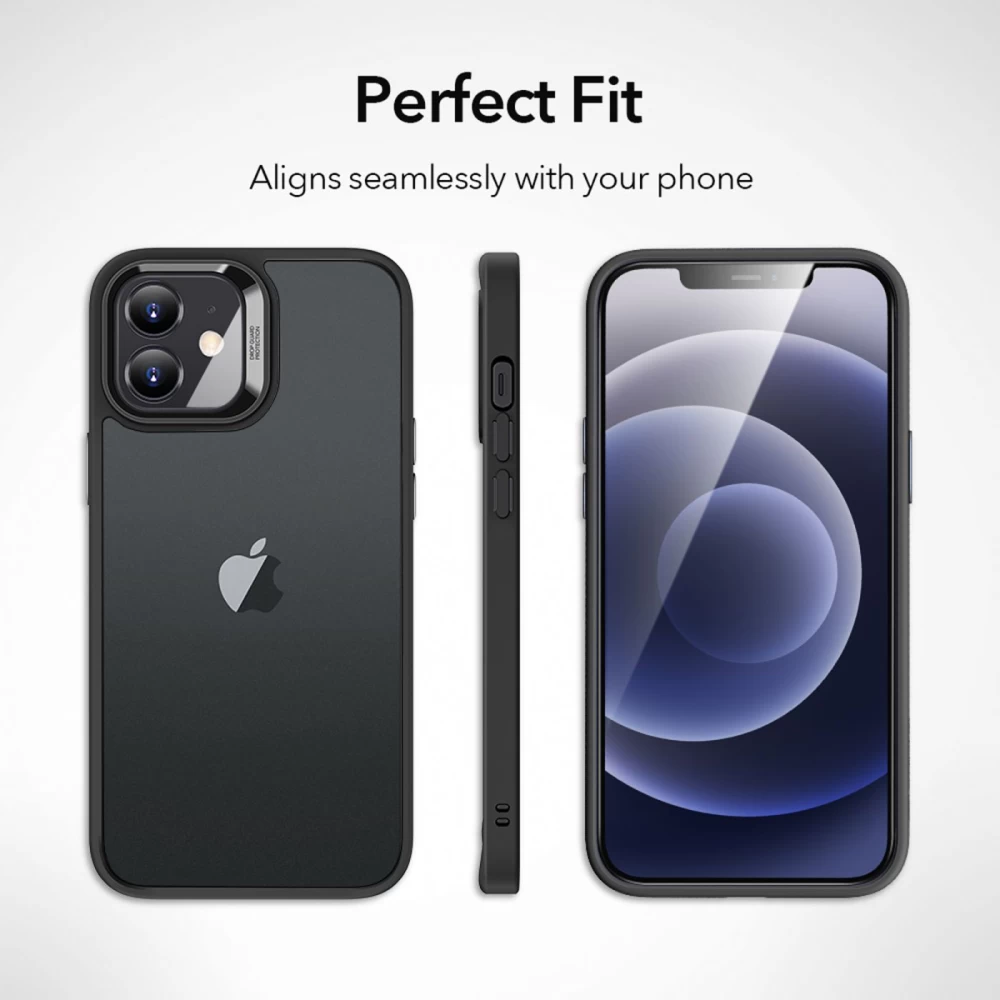 Apple iPhone 12 Mini suojakuori musta ESR Classic Hybrid