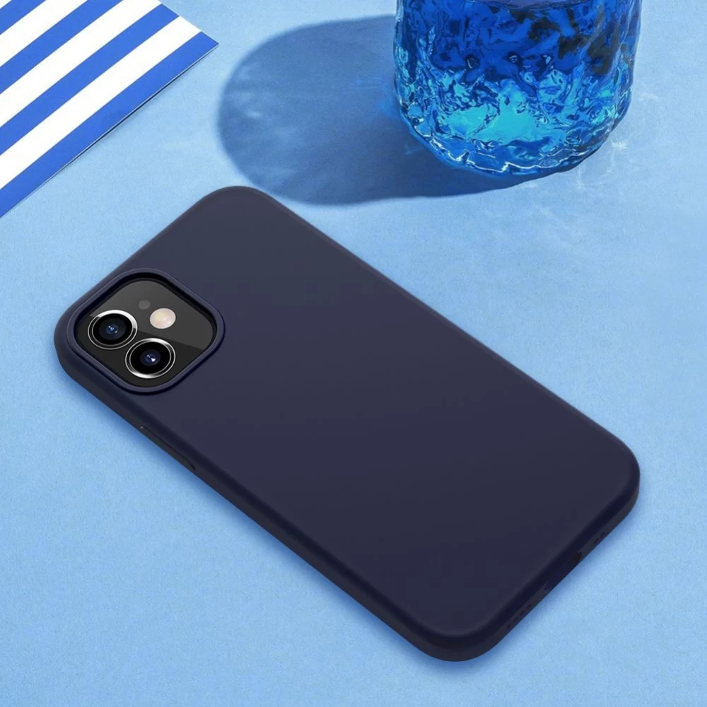 Apple iPhone 12 Mini skal röd Nillkin Flex Pure