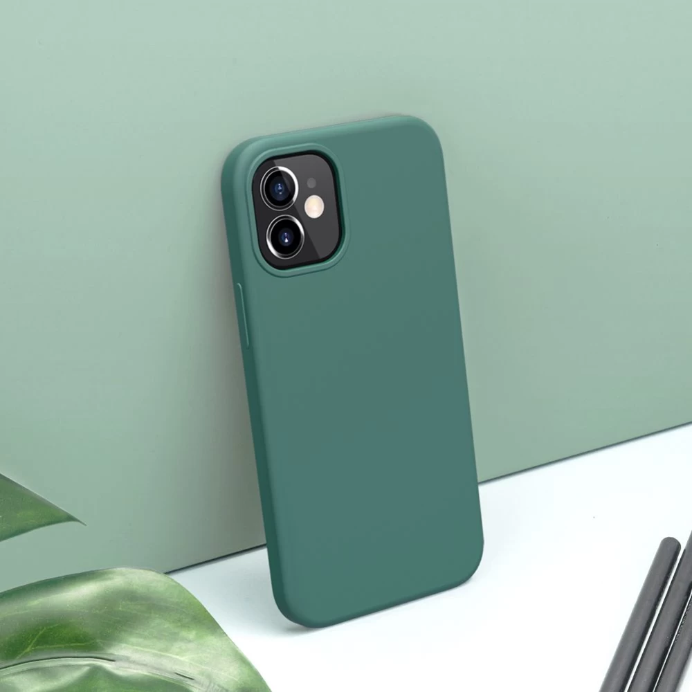 Apple iPhone 12 Mini skal röd Nillkin Flex Pure