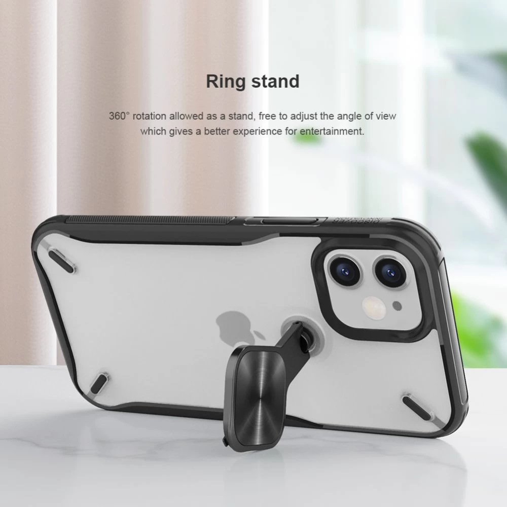 Apple iPhone 12 Mini suojakuori punainen Nillkin Cyclops