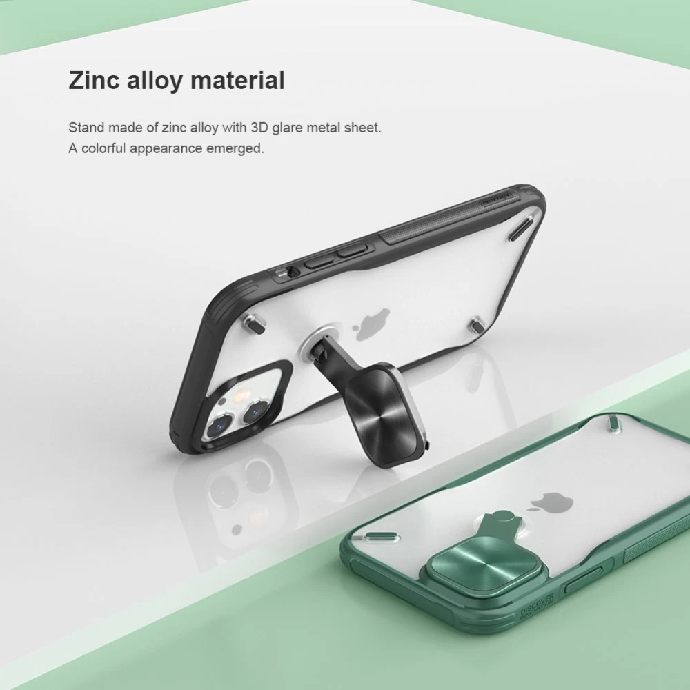 Apple iPhone 12 Mini suojakuori punainen Nillkin Cyclops