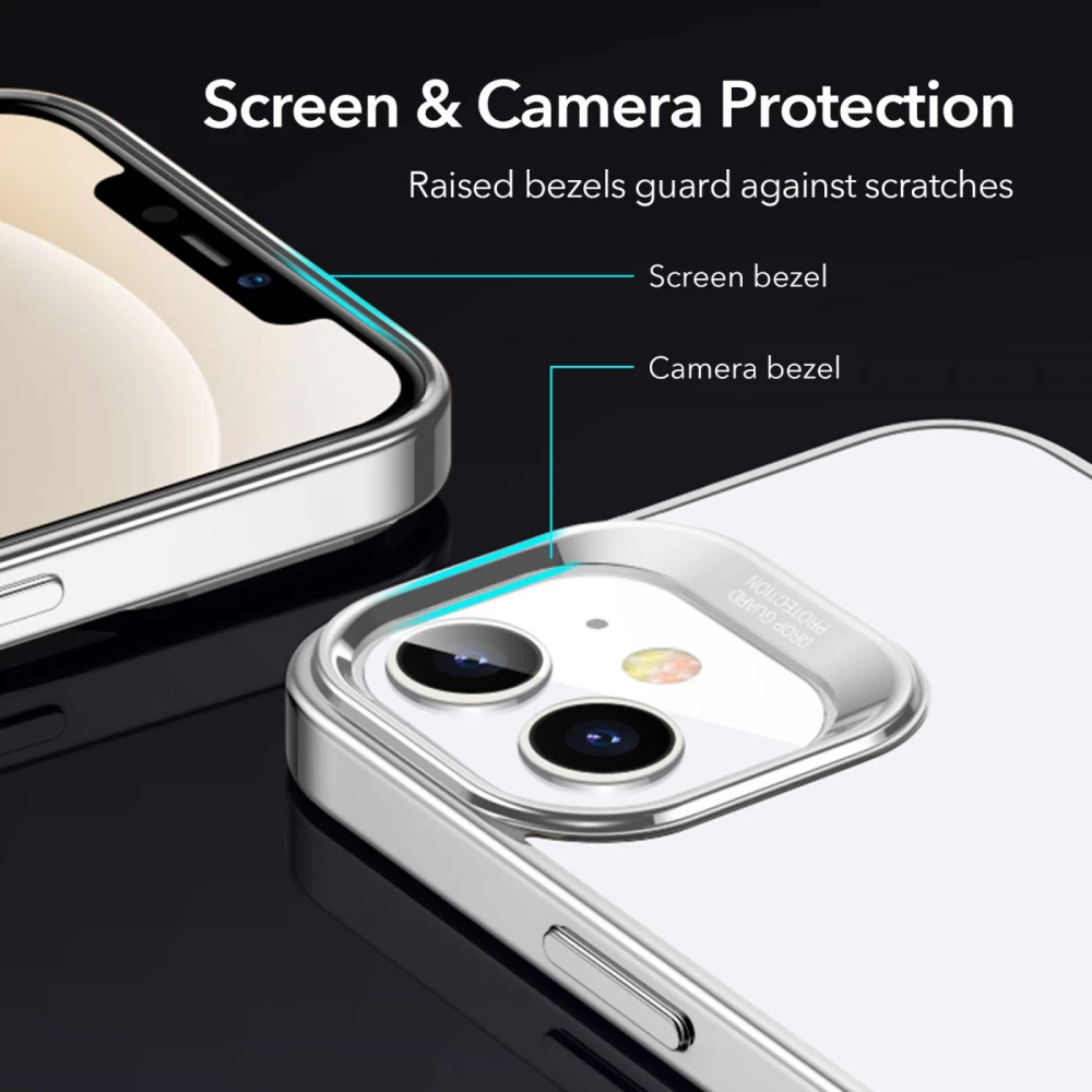 Apple iPhone 12 Mini suojakuori hopea ESR Halo