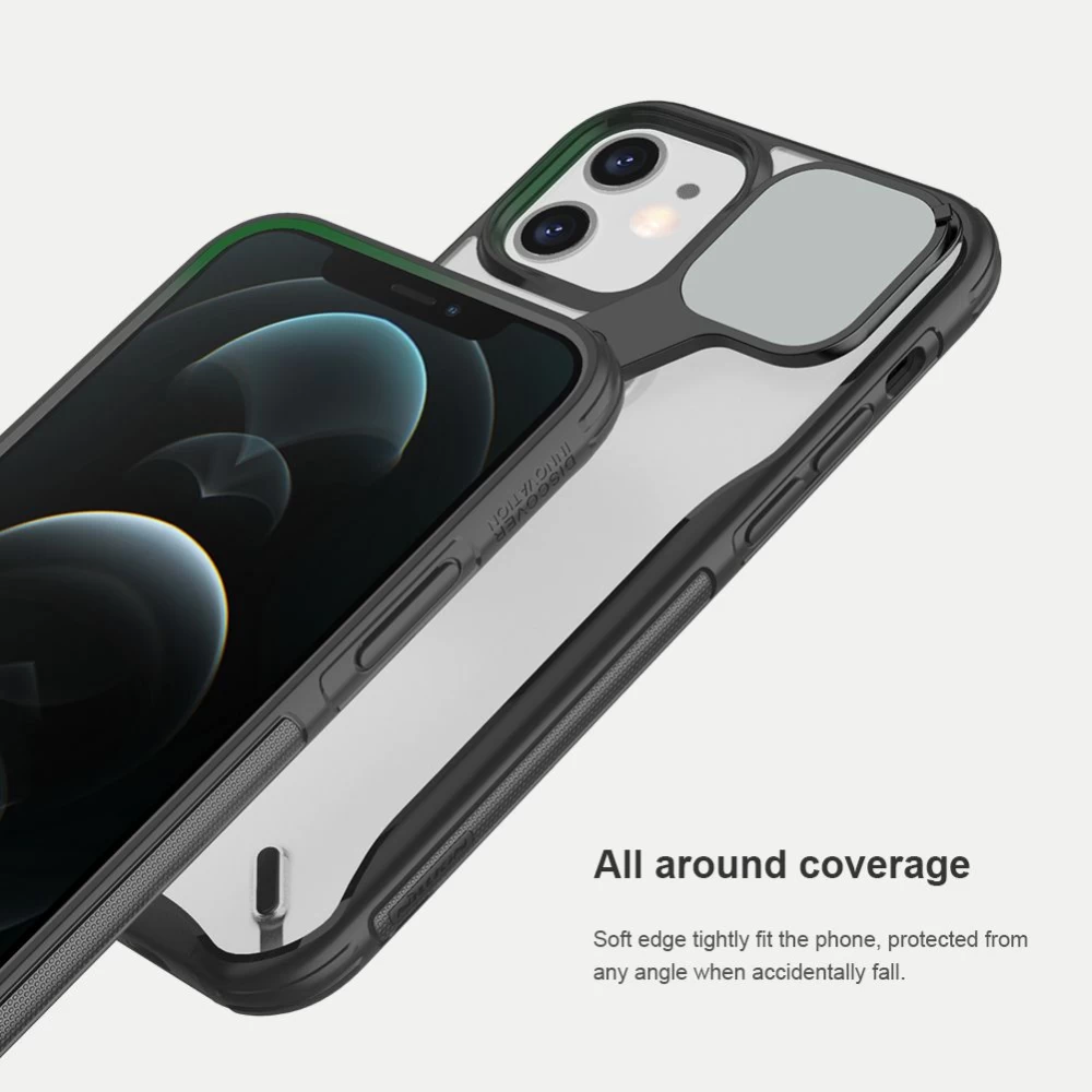 Apple iPhone 12 Mini suojakuori vihreä Nillkin Cyclops