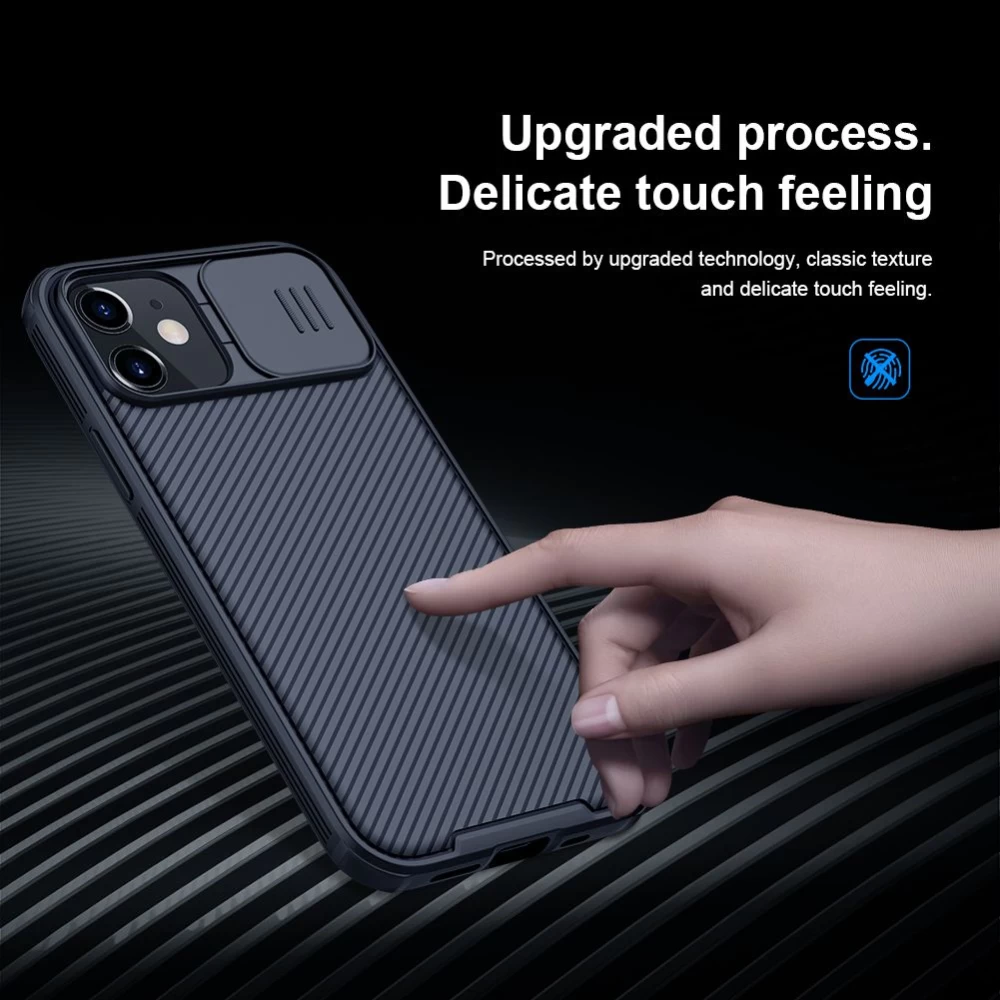 Apple iPhone 12 Mini suojakuori sininen Nillkin CamShield Pro Magnetic
