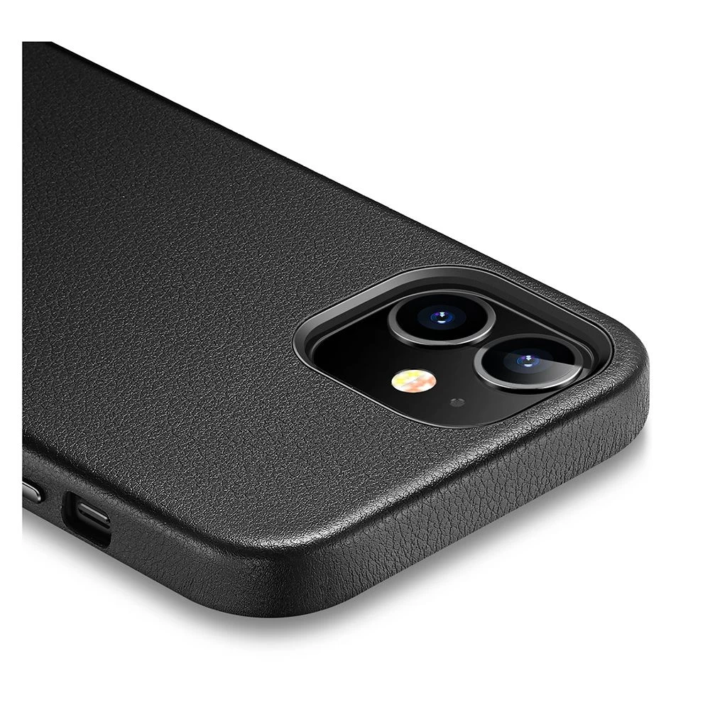 Apple iPhone 12 Mini case black ESR Metro Premium Leather