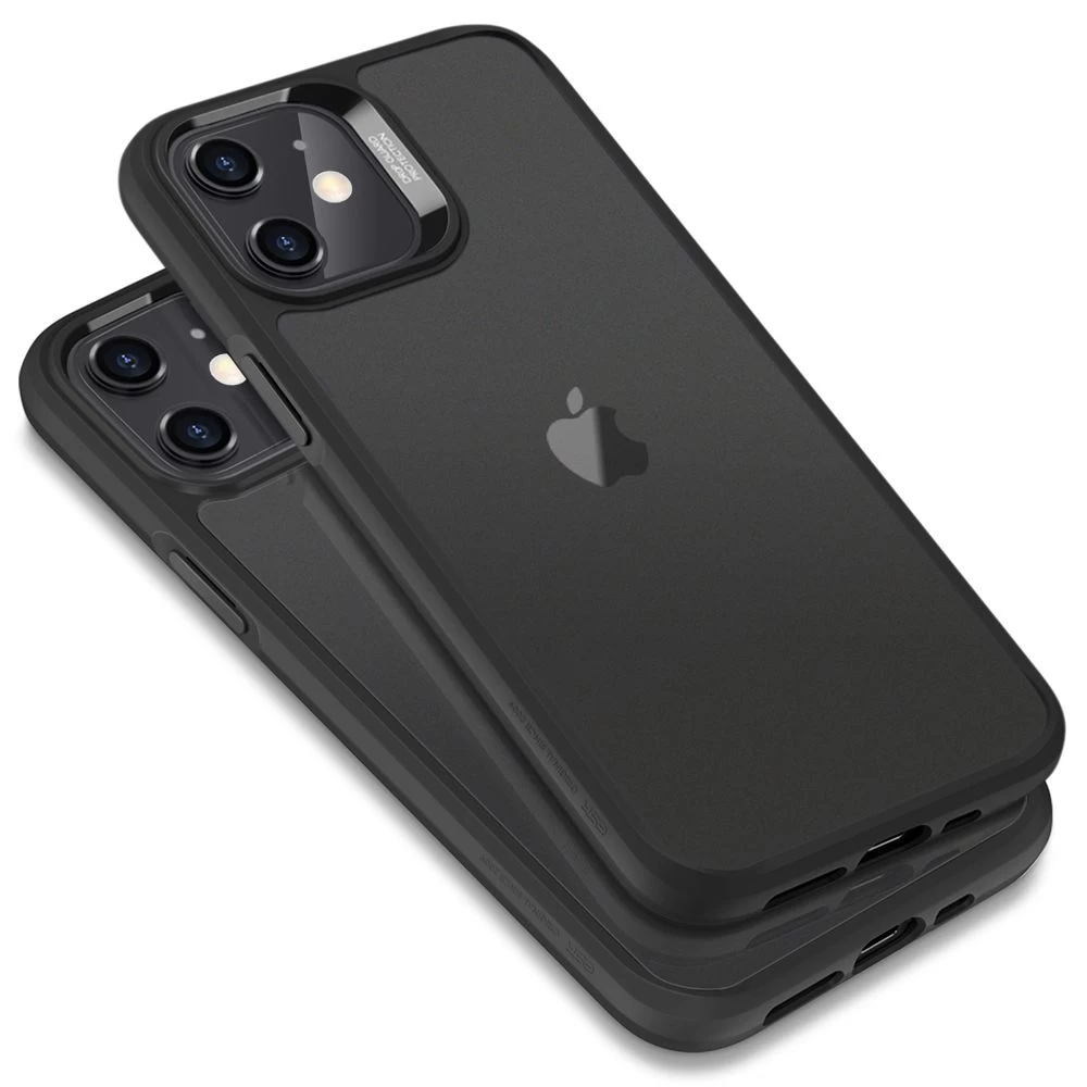 Apple iPhone 12 Mini suojakuori musta ESR Ice Shield
