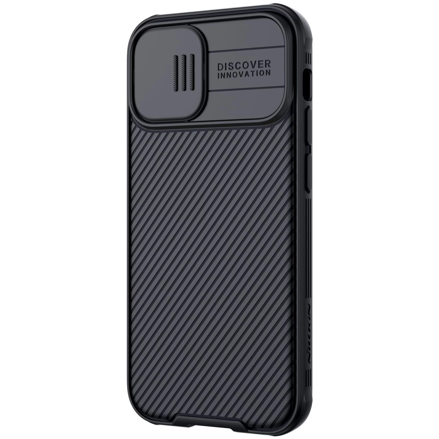 Apple iPhone 12 Mini suojakuori musta Nillkin CamShield Pro Magnetic