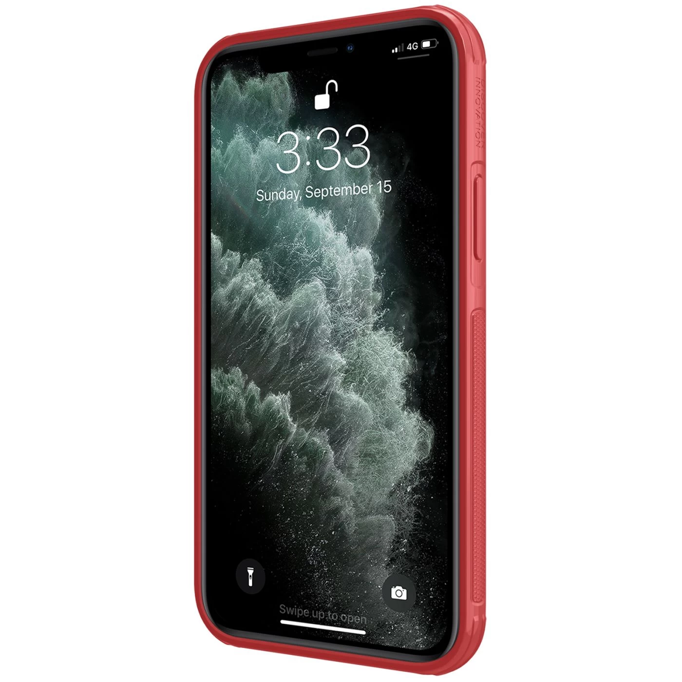 Apple iPhone 12 Mini suojakuori punainen Nillkin Cyclops