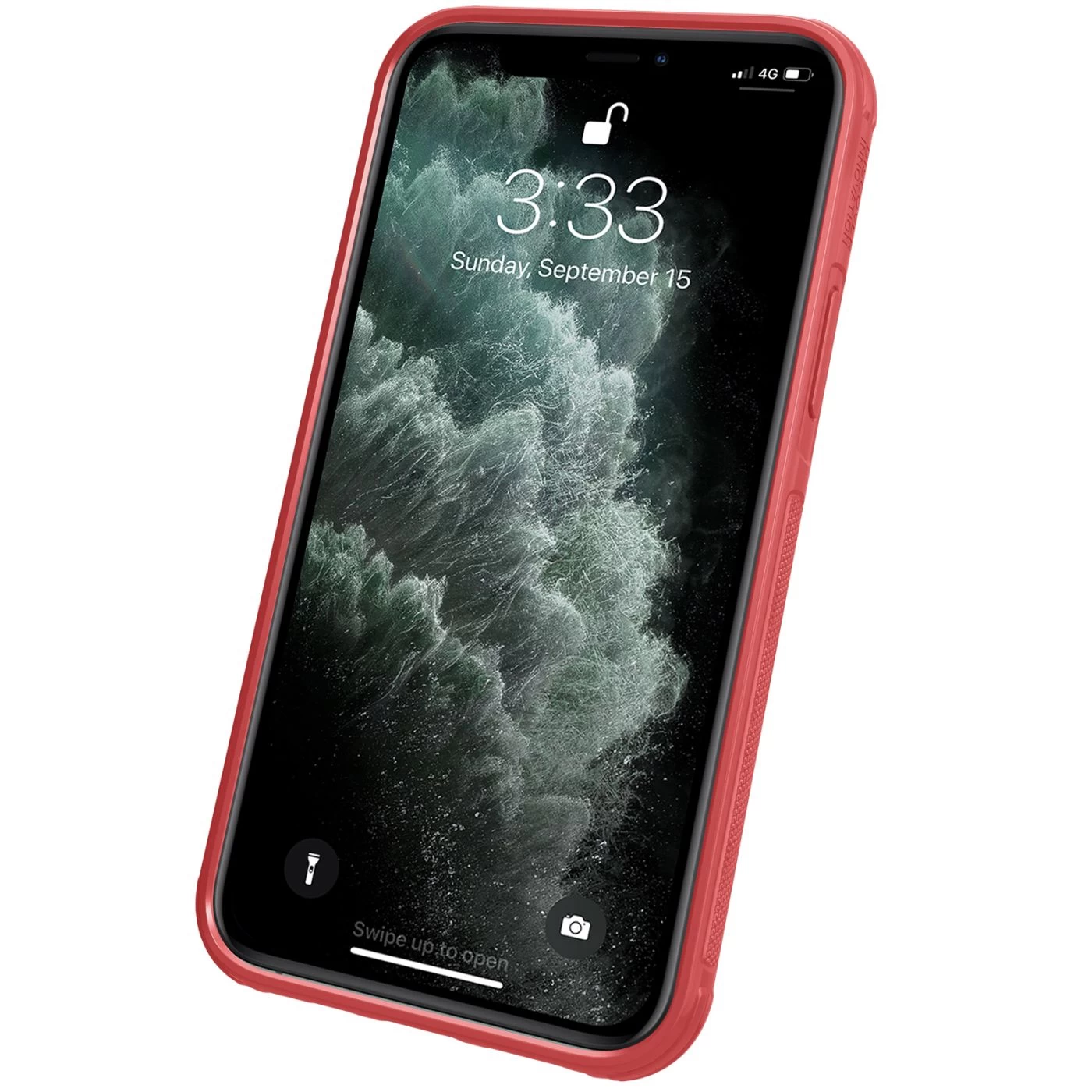 Apple iPhone 12 Mini suojakuori punainen Nillkin Cyclops
