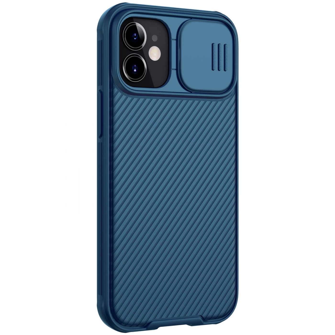 Apple iPhone 12 Mini suojakuori sininen Nillkin CamShield Pro Magnetic