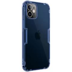 Apple iPhone 12 Mini skal genomskinlig blå Nillkin TPU 