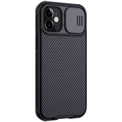 Apple iPhone 12 Mini suojakuori musta Nillkin CamShield Pro Magnetic 