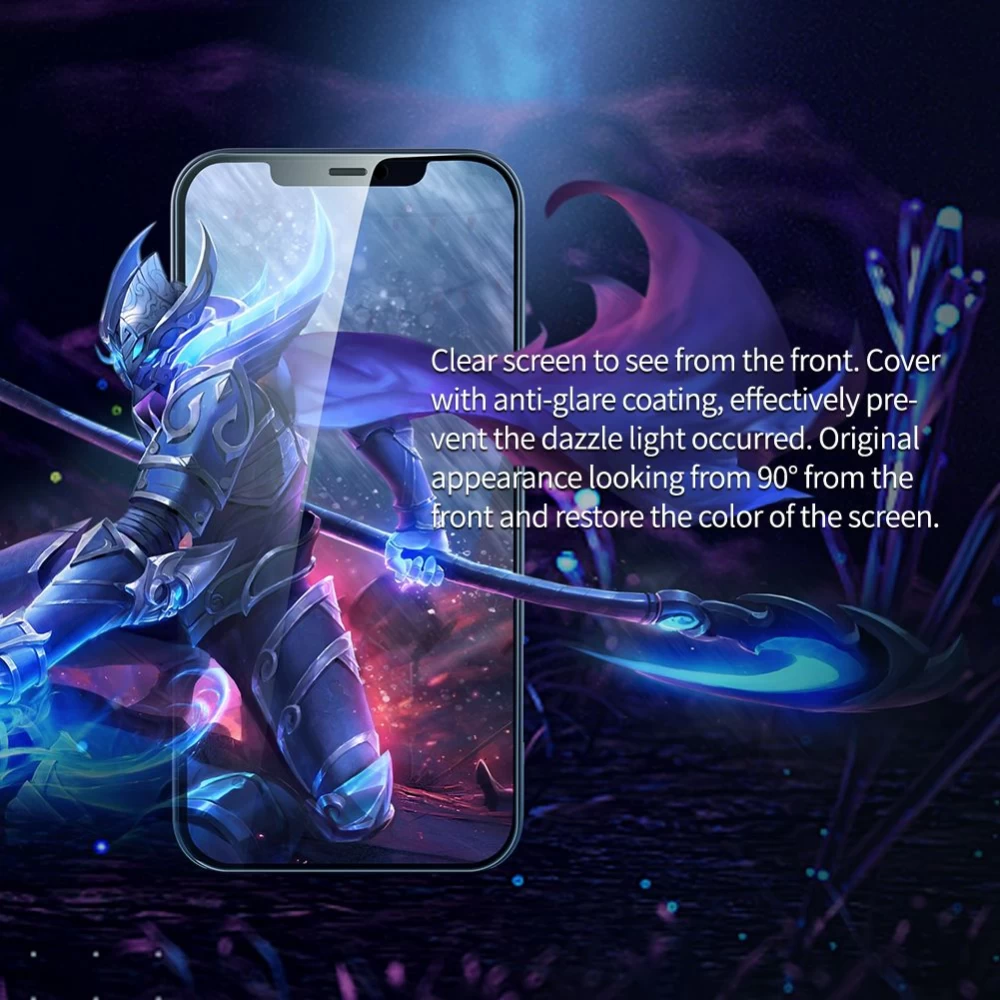 Apple iPhone 12 Pro защитное стекло  Nillkin Guardian Full Coverage Privacy Tempered Glass
