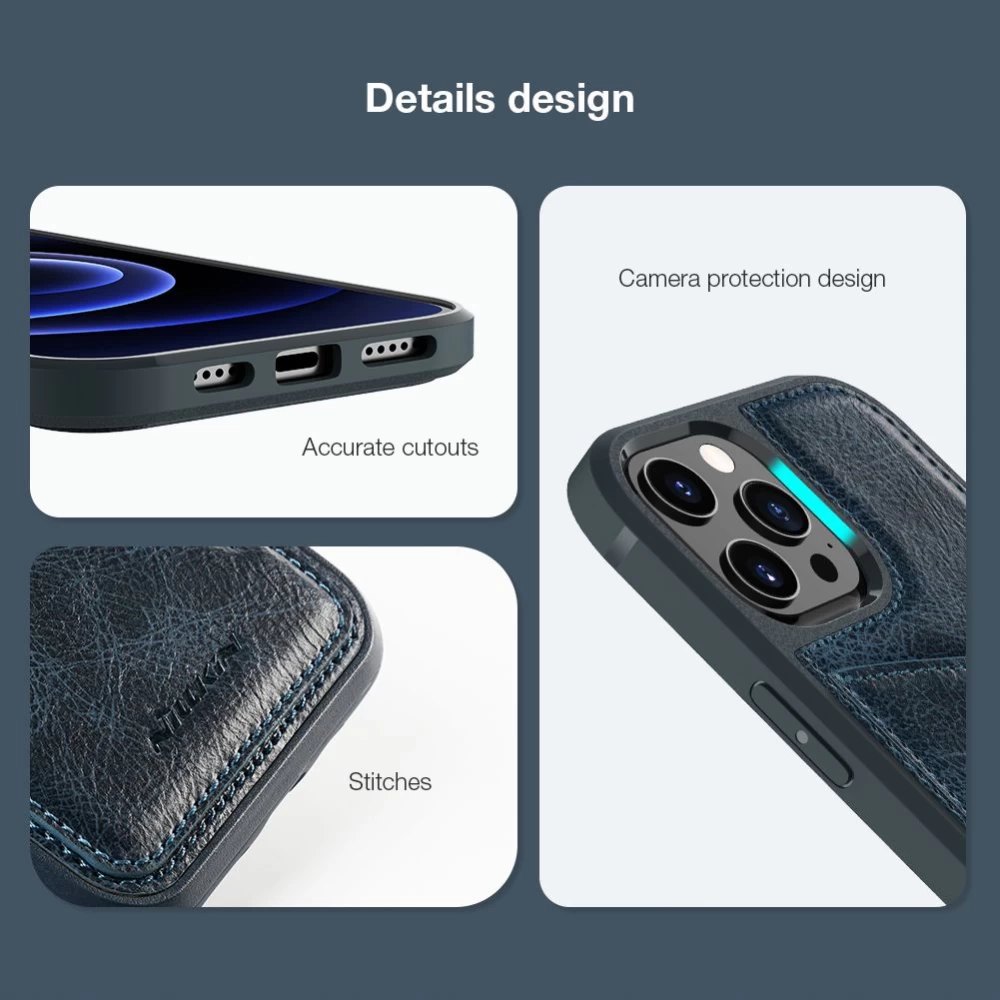 Apple iPhone 12 Pro чехол коричневый Nillkin Aoge Leather