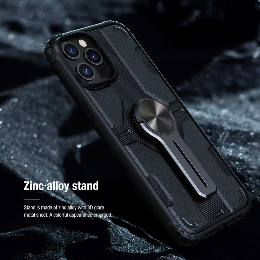 Apple iPhone 12 Pro skal grön Nillkin Medley