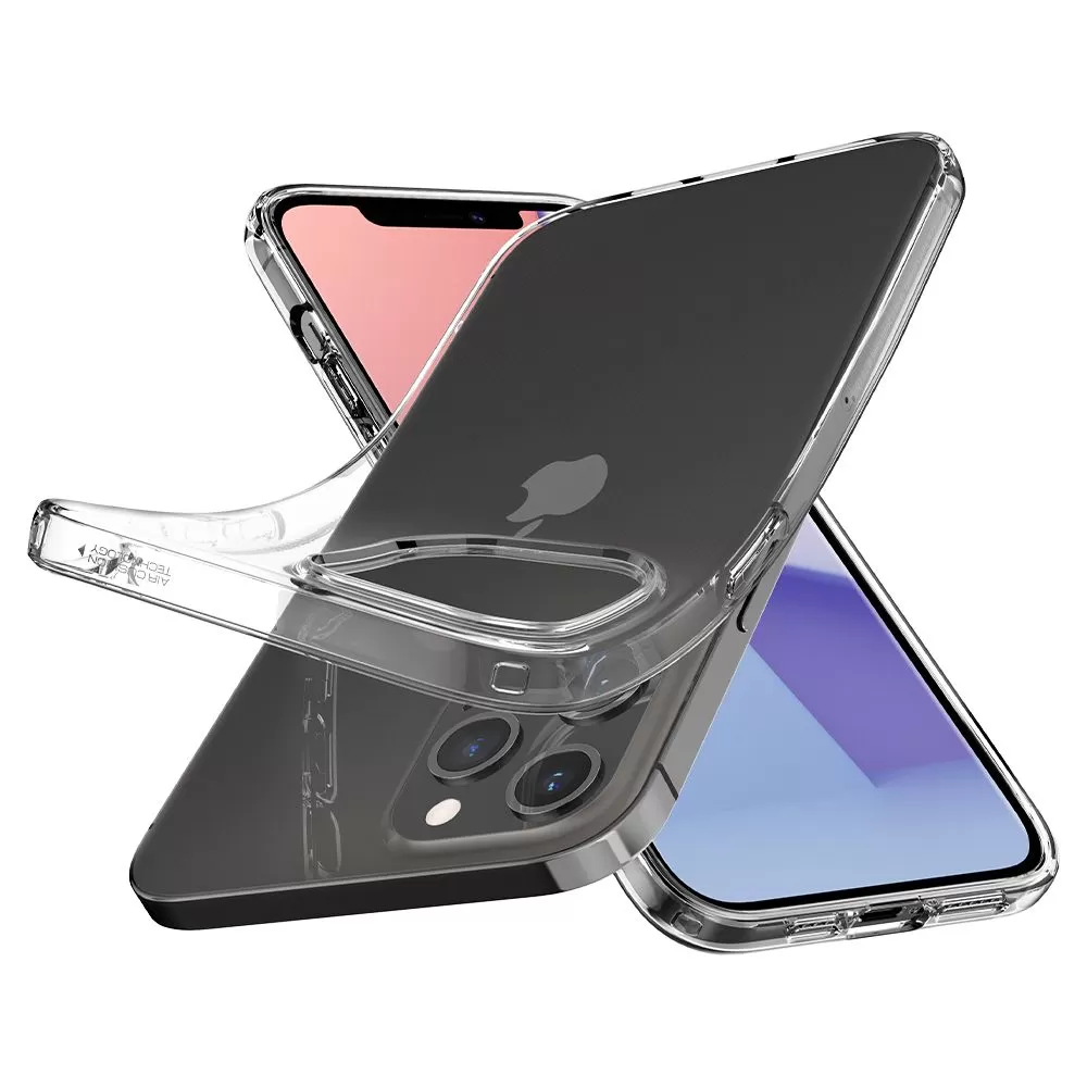 Apple iPhone 12 Pro ümbris läbipaistev SPIGEN LIQUID CRYSTAL / PRO