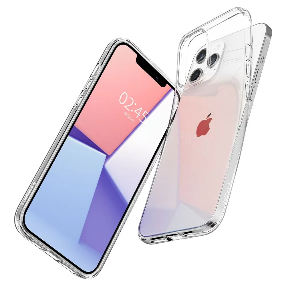 Apple iPhone 12 Pro ümbris läbipaistev SPIGEN LIQUID CRYSTAL / PRO