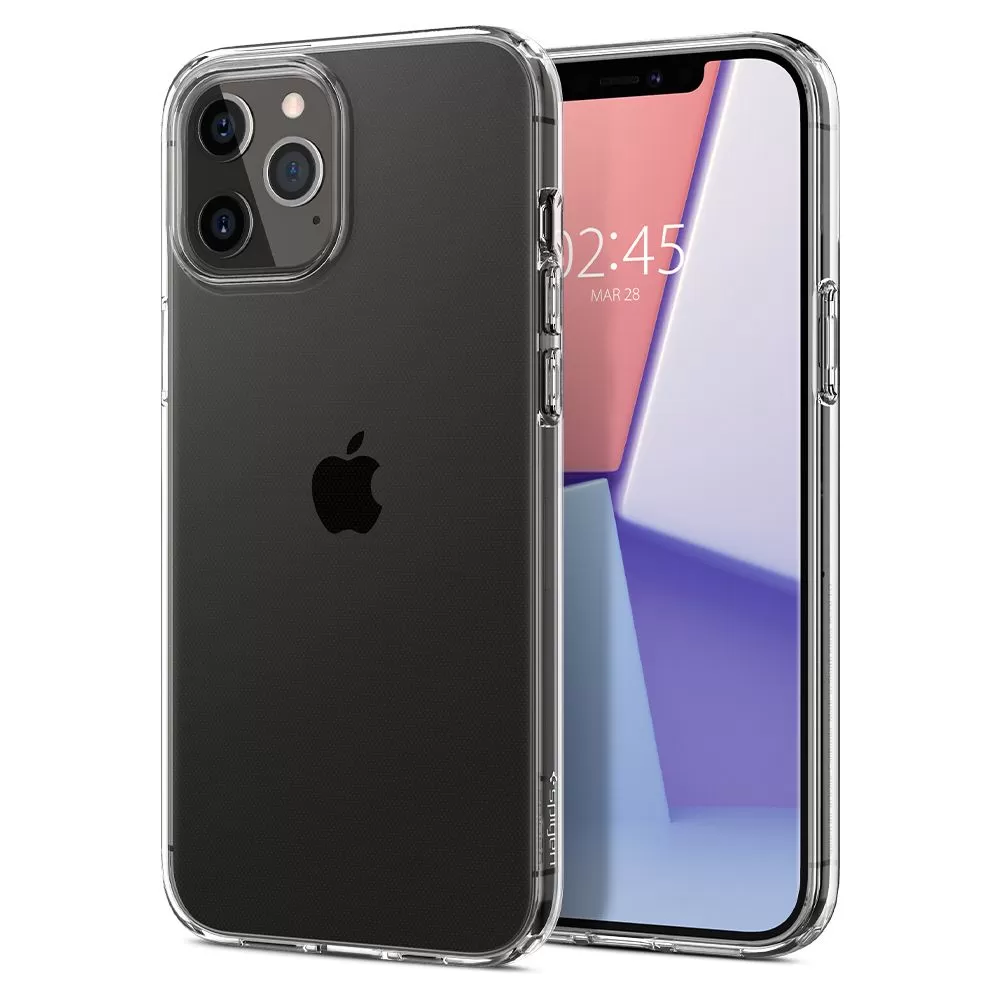 Apple iPhone 12 Pro ümbris läbipaistev SPIGEN LIQUID CRYSTAL / PRO