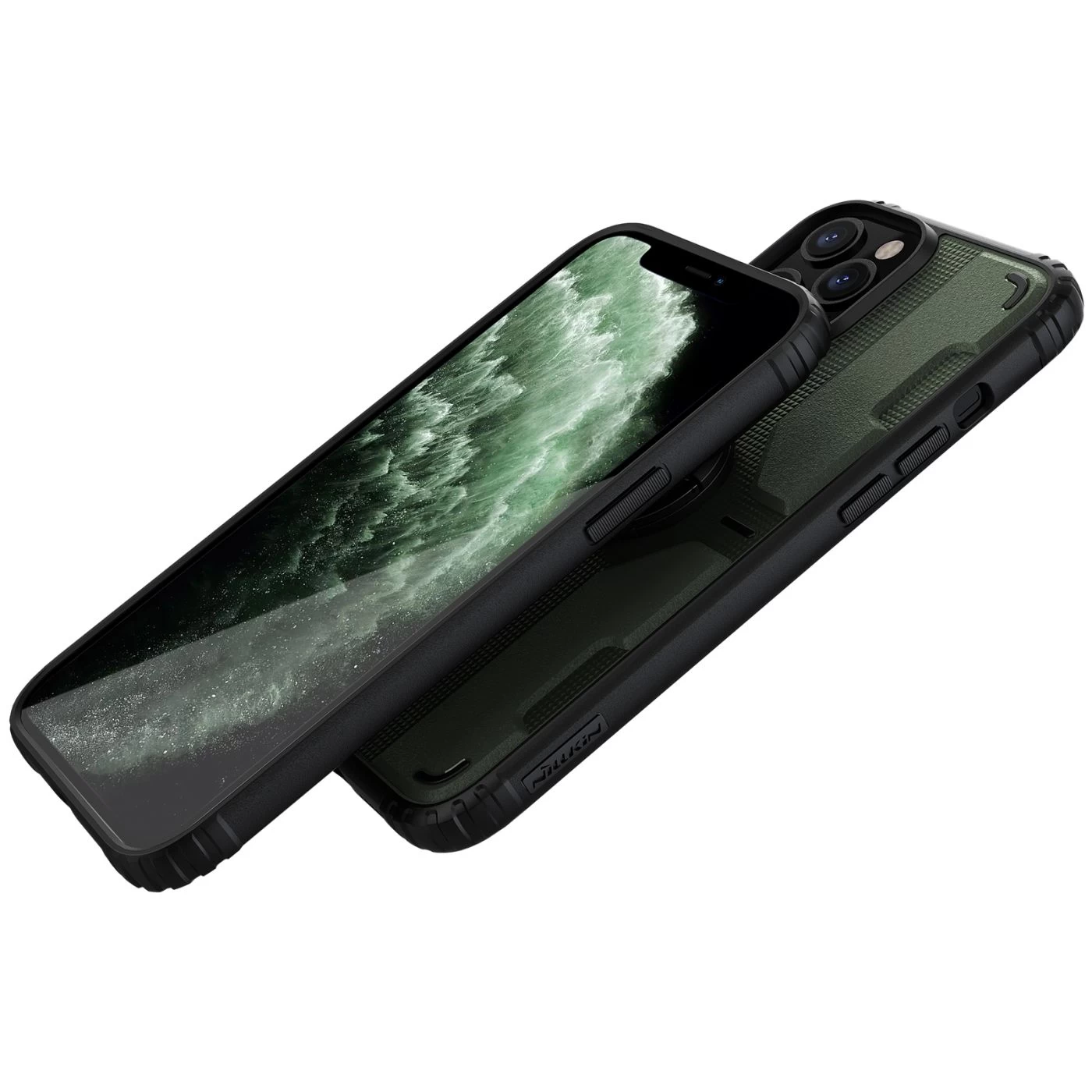 Apple iPhone 12 Pro skal grön Nillkin Medley